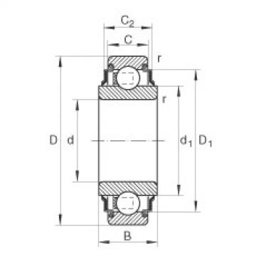 Rodamiento 212-KRR INA