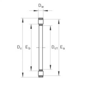 Rodamiento K81140-M INA