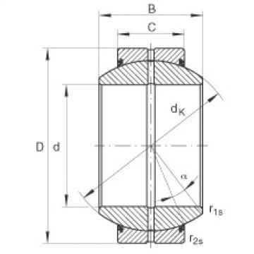 Rodamiento GE25-FO-2RS INA