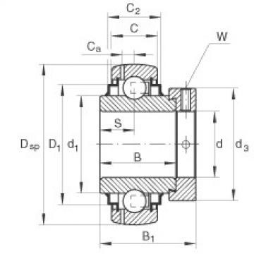 Rodamiento GE100-KRR-B INA