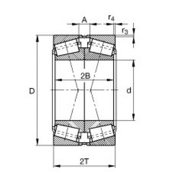 Rodamiento 31310-A-N11CA-A60-100 FAG