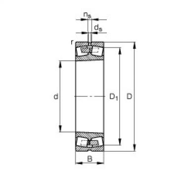 Rodamientos 241/600-B-K30-MB FAG