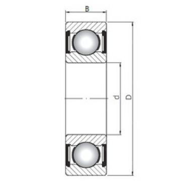 Rodamiento 16006 ZZ ISO