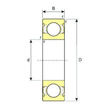 Rodamiento 6303-ZZ ISB