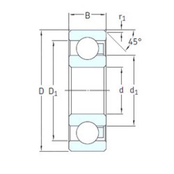 Rodamiento 626/HR22Q2 SKF