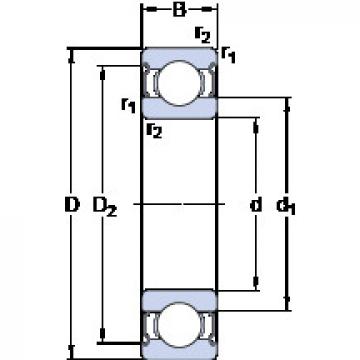 Rodamiento 6220-2Z SKF