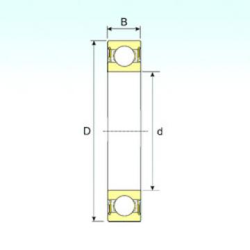 Rodamiento 6017-2RS ISB