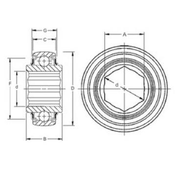 Rodamiento GW208PPB22 Timken