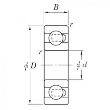 Rodamiento 3NC6008YH4 KOYO