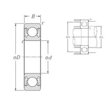 Rodamiento 6017ZZ NTN