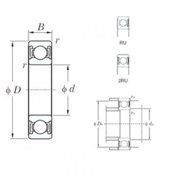 Rodamiento 6022-2RU KOYO