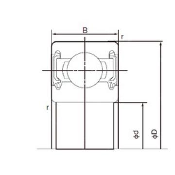 Rodamiento 6203-2NKE9 NACHI