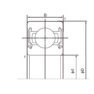 Rodamiento 6004-2NSE NACHI