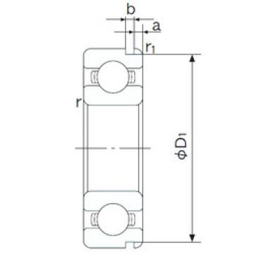 Rodamiento 6007N NACHI