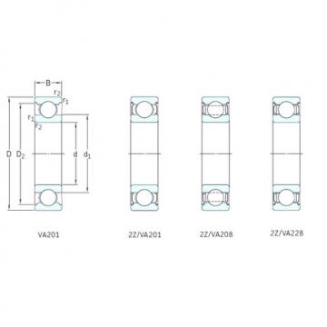 Rodamiento 6201-2Z/VA228 SKF