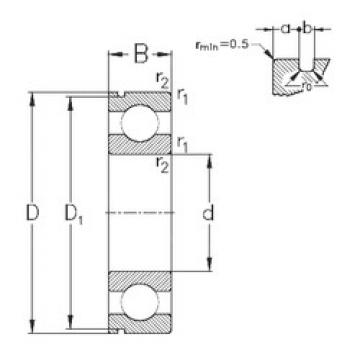 Rodamiento 6204-N NKE