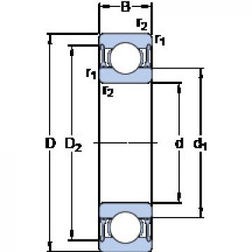 Rodamiento 61904-2RZ SKF