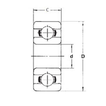 Rodamiento MR62 FBJ