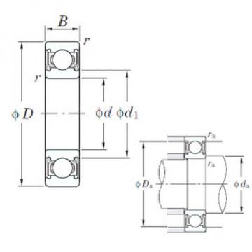 Rodamiento 6212 2RD C3 KOYO