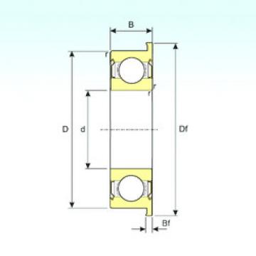 Rodamiento MF148ZZ ISB