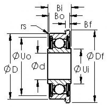 Rodamiento SFRW2-5ZZ AST