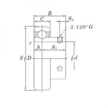 Rodamiento UCX08-24 KOYO