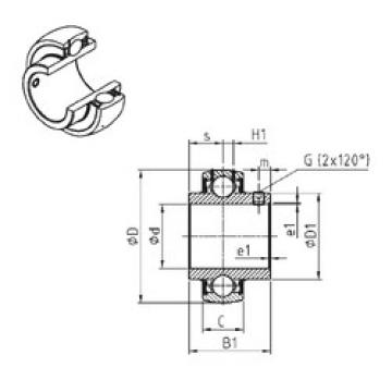 Rodamiento UC306 SNR