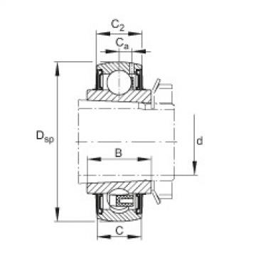 Rodamiento UK217 FAG