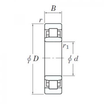 Rodamiento 3NC NU1015 FY KOYO