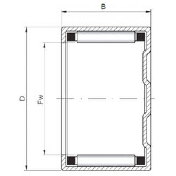 Rodamiento BK1214 ISO