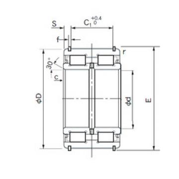 Rodamiento E5016NRNT NACHI