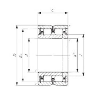 Rodamiento TRU 203820 IKO