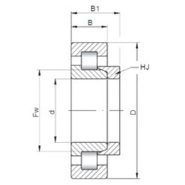 Rodamiento NH2306 ISO