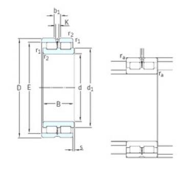 Rodamiento NNCL4840CV SKF