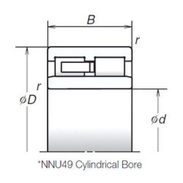 Rodamiento NNU4926MB NSK