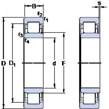 Rodamiento NU 1026 M/C3VL2071 SKF