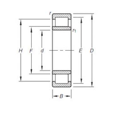 Rodamiento NU2206E.TVP Timken