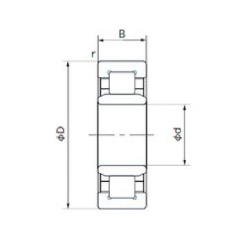 Rodamiento NU219TS NACHI