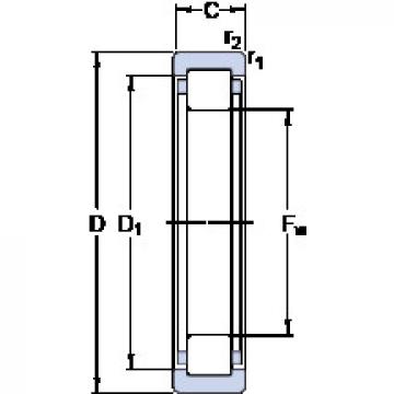 Rodamiento RNU 310 ECJ SKF