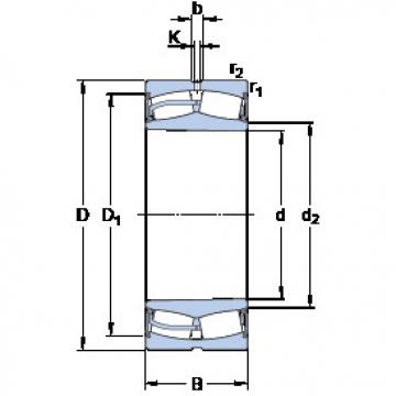 Rodamientos 23180-2CS5K/VT143 SKF