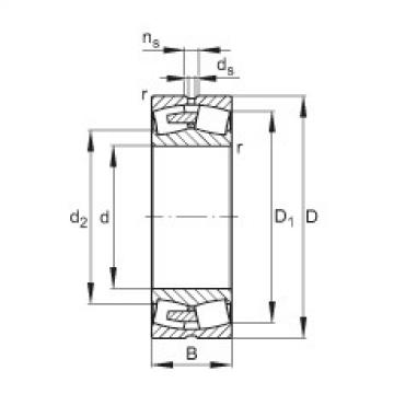 Rodamientos 23164-E1A-MB1 FAG