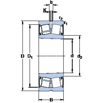 Rodamientos BS2-2318-2RS5K/VT143 SKF