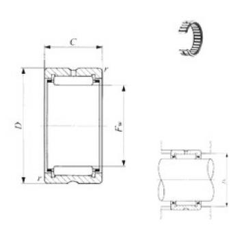 Rodamiento TAF 202820 IKO