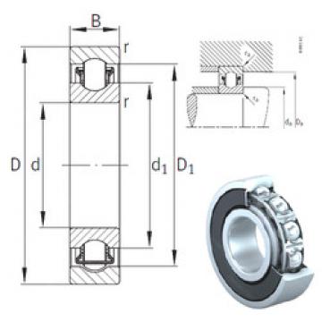 Rodamiento BXRE208-2RSR INA