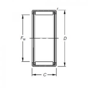 Rodamiento HK2516 Timken