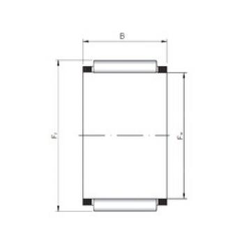 Rodamiento KBK12X15X17,5 ISO