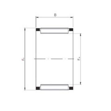 Rodamiento KZK22X28X16 ISO