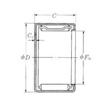 Rodamiento MFJL-2515L NSK