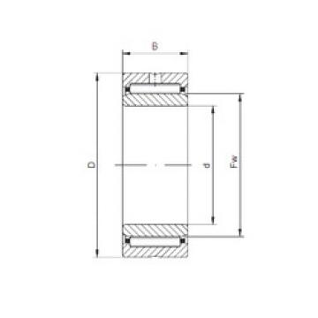 Rodamiento NKI12/16 CX