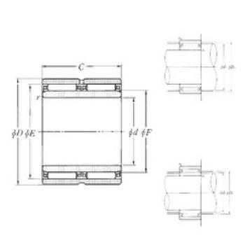 Rodamiento NAO-25×42×32ZW NTN